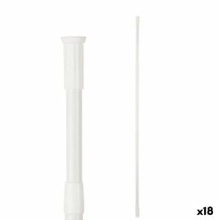 Barre extensible Berilo B0638 140 260CM Blanc Aluminium 260 x 2,2 x 2,2 cm De douche (18 Unités)