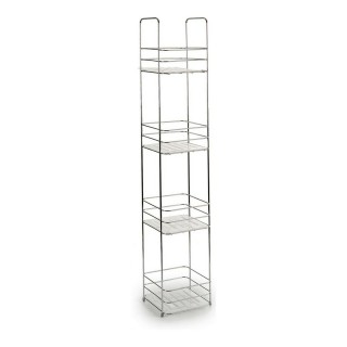 Etagère de salle de bains Berilo W4870 Transparent Argenté