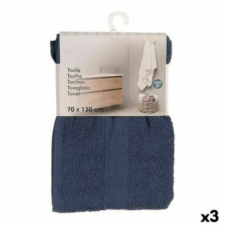 Serviette de toilette Berilo 5312 Bordeaux 80 % coton 20 % Polyester 50 x 0,5 x 90 cm (6 Unités)