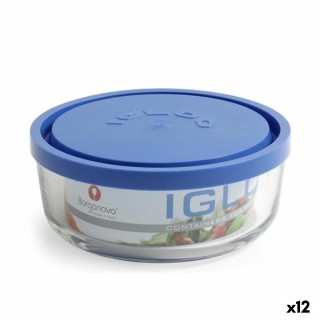 Bocal Borgonovo ghui ytof 1835 Bleu Avec couvercle 1,47 L (18 cm)