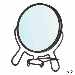 Miroir Grossissant Berilo B6444P M Noir Fer 13 x 15,3 x 1,5 cm (12 Unités)