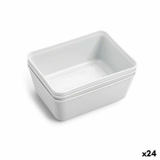 Jeu de Caisses de Rangement Empilables Kipit BA1317 437 31 x 12 x 21 cm 4 Unités