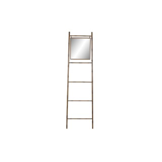 Porte Serviettes sur Pied DKD Home Decor Blanc Bois 53,5 x 4,5 x 176 cm
