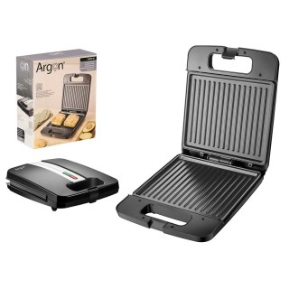 Appareil à Sandwich Gril Argon K 718 2 Noir Acier 1400 W