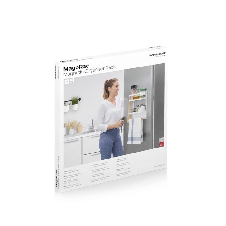 Étagère Magnétique pour Organisateurs MagoRac InnovaGoods