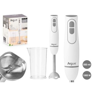 Bol mixeur Argon JE 802A Blanc Gris 350 W 1,5 L