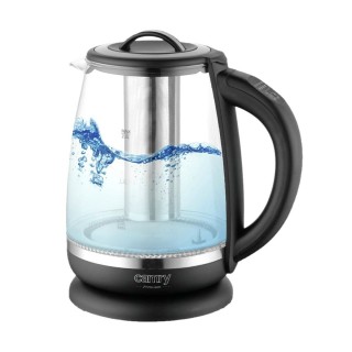 Bouilloire Adler AD 1247 Verre Gris acier verre 2200 W 1,7 L