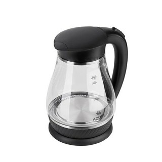 Bouilloire Adler CR 1267 Noir Gris Acier inoxydable 980 W 8,8 l