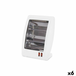 Chauffage d'Appoint Quartz Argon Blanc 400 800 W (6 Unités)