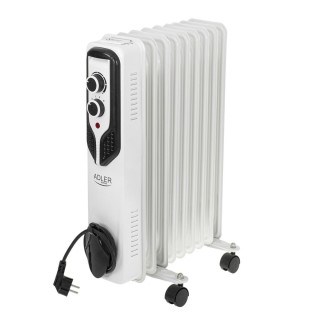 Radiateur à Huile Adler CR 7812 Noir 1500 W