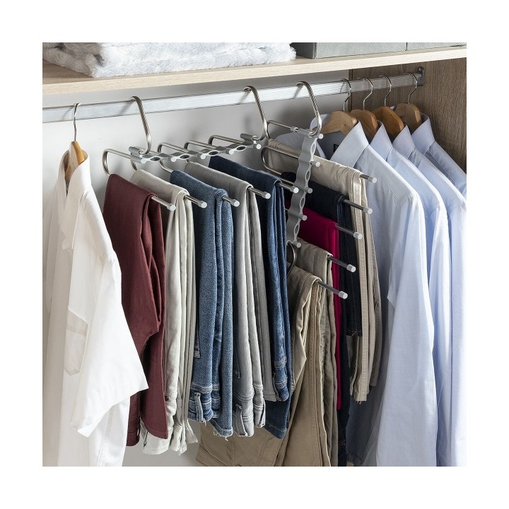 Cintre multiple pour pantalon 5 en 1 Havser InnovaGoods
