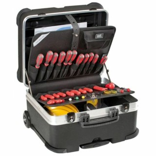Kit d'outils de jardin Home ESPRIT Marron Polyester Aluminium 7 Pièces