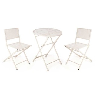 Ensemble Table + 2 Chaises Ibergarden HS23377/78 Vert