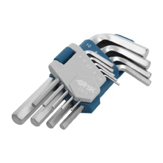 Jeu de Clés Allen Ferrestock 1,5   2   2,5   3   4   5   6   8   10 mm 9 pcs