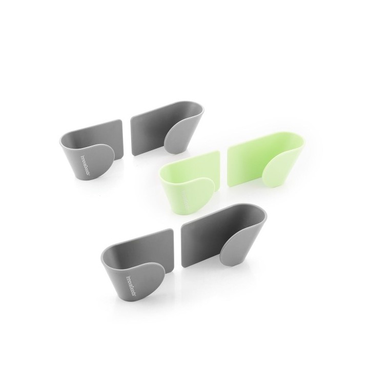 Set de 3 Supports Mural Adhésif pour Couvercle de Cuisine Smarack InnovaGoods