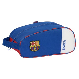 Range Chaussures de Voyage F.C. Barcelona Bleu Bordeaux 34 x 15 x 18 cm
