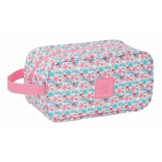 Range Chaussures de Voyage Moos Flores Multicouleur 29 x 15 x 14 cm