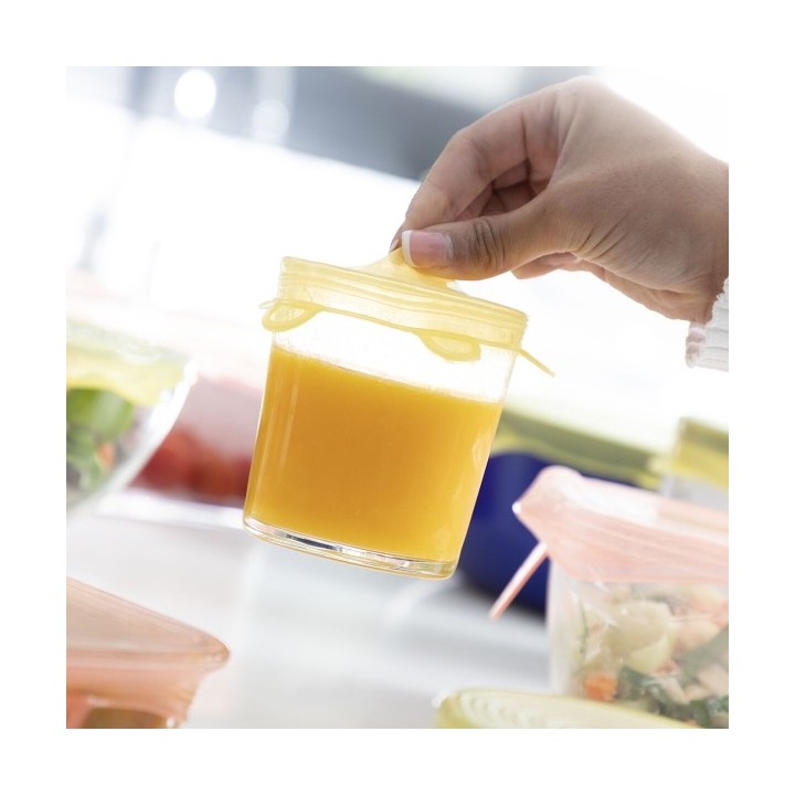 Jeu de 10 Couvercles de Cuisine Réutilisables et Réglables Lilyd InnovaGoods