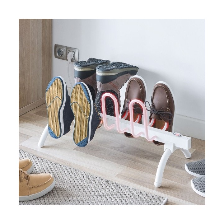 Étendoir Séchoir Électrique à Chaussures InnovaGoods 80 W 4 paires