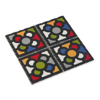 Dessous de plat Versa Fish Céramique (20 x 20 cm)