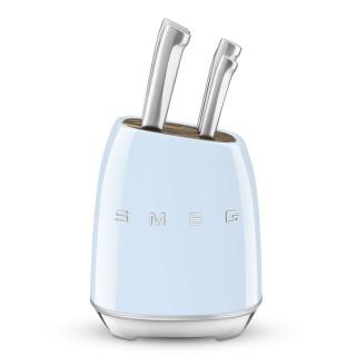 Ensemble de couteaux de cuisine et support Smeg KBSF02PB