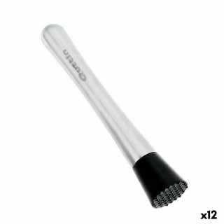 Mortier de cuisine Quttin Acier inoxydable Acier 9,8 x 8,2 cm Antidérapant (6 Unités)
