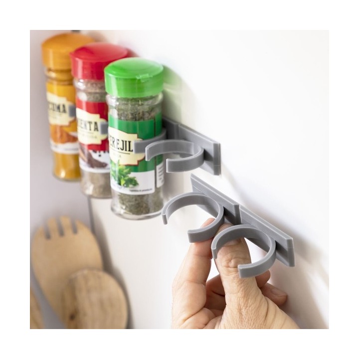 Porte épices adhésif et divisible Jarlock x20 InnovaGoods