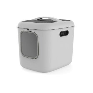 Bac à litière pour chats Rotho My Pet Biala XL Blanc Plastique recyclé