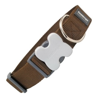 Collier pour Chien Red Dingo Largeur Marron (4 x 37 55 cm)