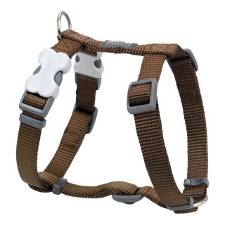 Harnais pour Chien Red Dingo Lisse 25 39 cm Marron