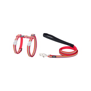 Harnais pour Chien Red Dingo STYLE RAINBOW 36 54 cm 30 48 cm