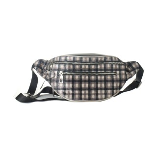 Sac banane Laura Ashley DFG BLCK GRS Noir 24 x 12 x 12 cm
