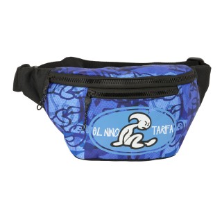 Sac banane El Niño Roller Bleu Noir 23 x 12 x 9 cm
