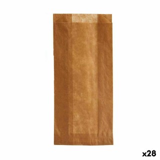 Ensemble de sacs alimentaires réutilisables Quttin Porte Goûters TNT (Non Woven) 3 Pièces 13 x 30 cm (36 Unités)