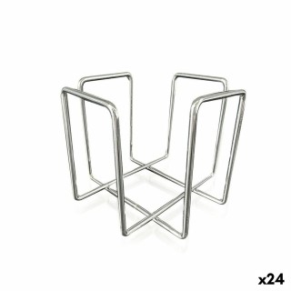 Porte serviettes Quttin Noir 11,8 x 11,8 x 9,5 cm (24 Unités)