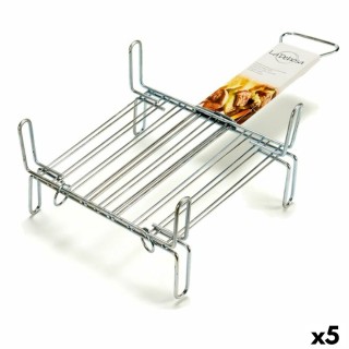 Grill Double 40 x 40 cm Acier zingué (5 Unités)