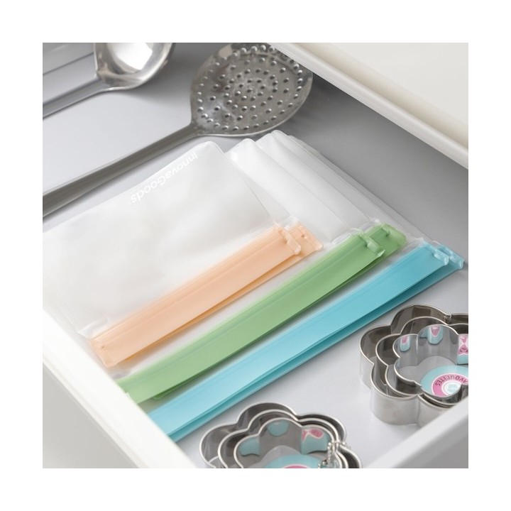 Set de Sacs Réutilisables Hermétiques Zags InnovaGoods 6 Unités