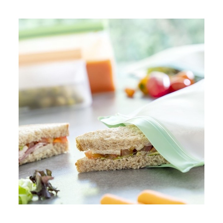 Set de Sacs Réutilisables Hermétiques Zags InnovaGoods 6 Unités