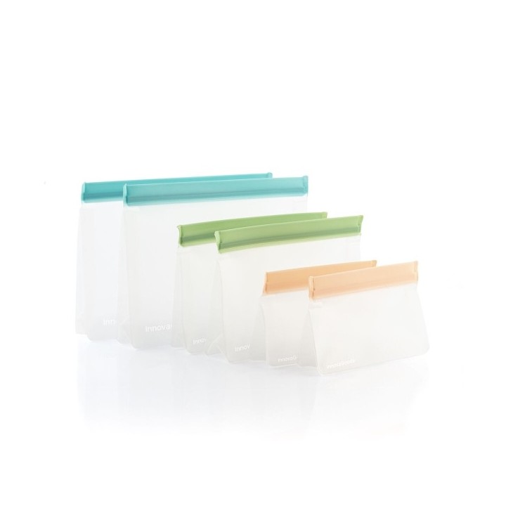 Set de Sacs Réutilisables Hermétiques Zags InnovaGoods 6 Unités
