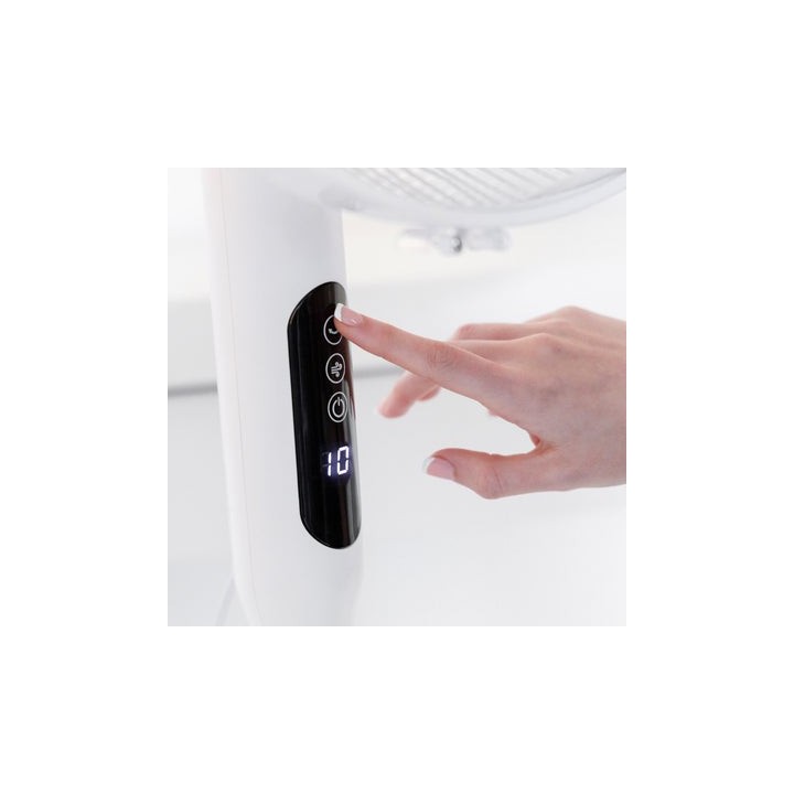 Taurus ICE BRISE SILENT - Ventilateur 2 en 1 sur pied / table blanc diam. 35 & 40 cm