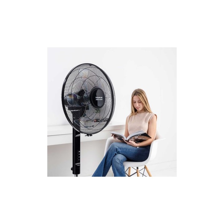 Taurus BOREAL SILENT 16CR - Ventilateur sur pied noir diam. 40 cm