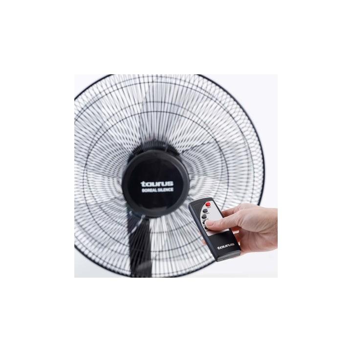 Taurus BOREAL SILENT 16CR - Ventilateur sur pied noir diam. 40 cm