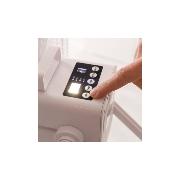 Taurus BOREAL 16 CR GO - Ventilateur sur pied blanc 4 en 1