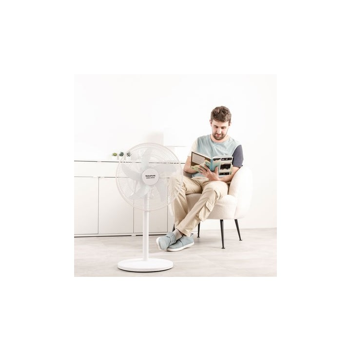Taurus BOREAL 16 CR GO - Ventilateur sur pied blanc 4 en 1