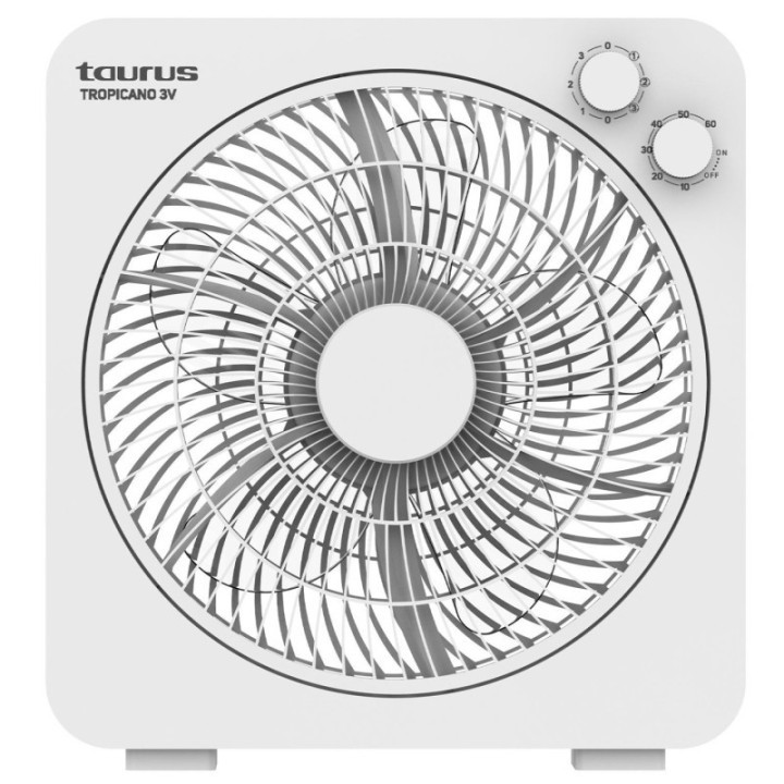 Taurus TROPICANO 3V - Ventilateur de table blanc diam. 30 cm