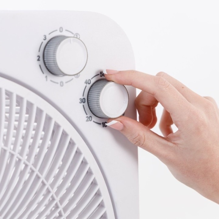 Taurus TROPICANO 3V - Ventilateur de table blanc diam. 30 cm