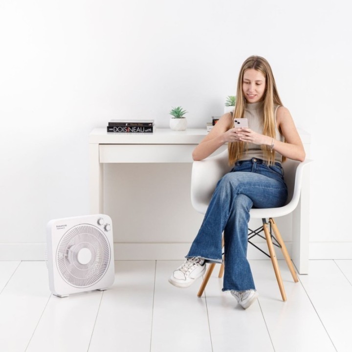 Taurus TROPICANO 3V - Ventilateur de table blanc diam. 30 cm