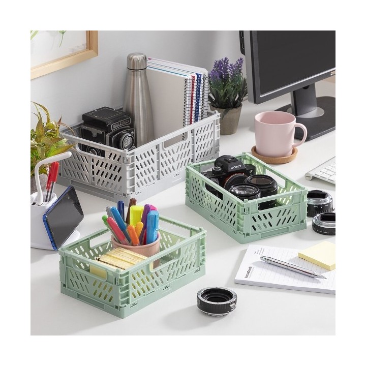 Ensemble de 3 Boîtes de Rangement Pliantes et Empilables Boxtor InnovaGoods
