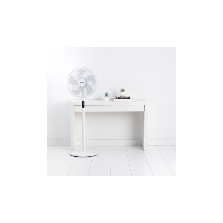 Taurus ICE BRISE SILENT - Ventilateur 2 en 1 sur pied / table blanc diam. 35 & 40 cm