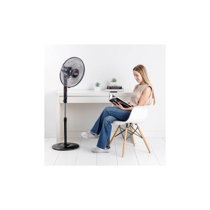 Taurus BOREAL SILENT 16CR - Ventilateur sur pied noir diam. 40 cm